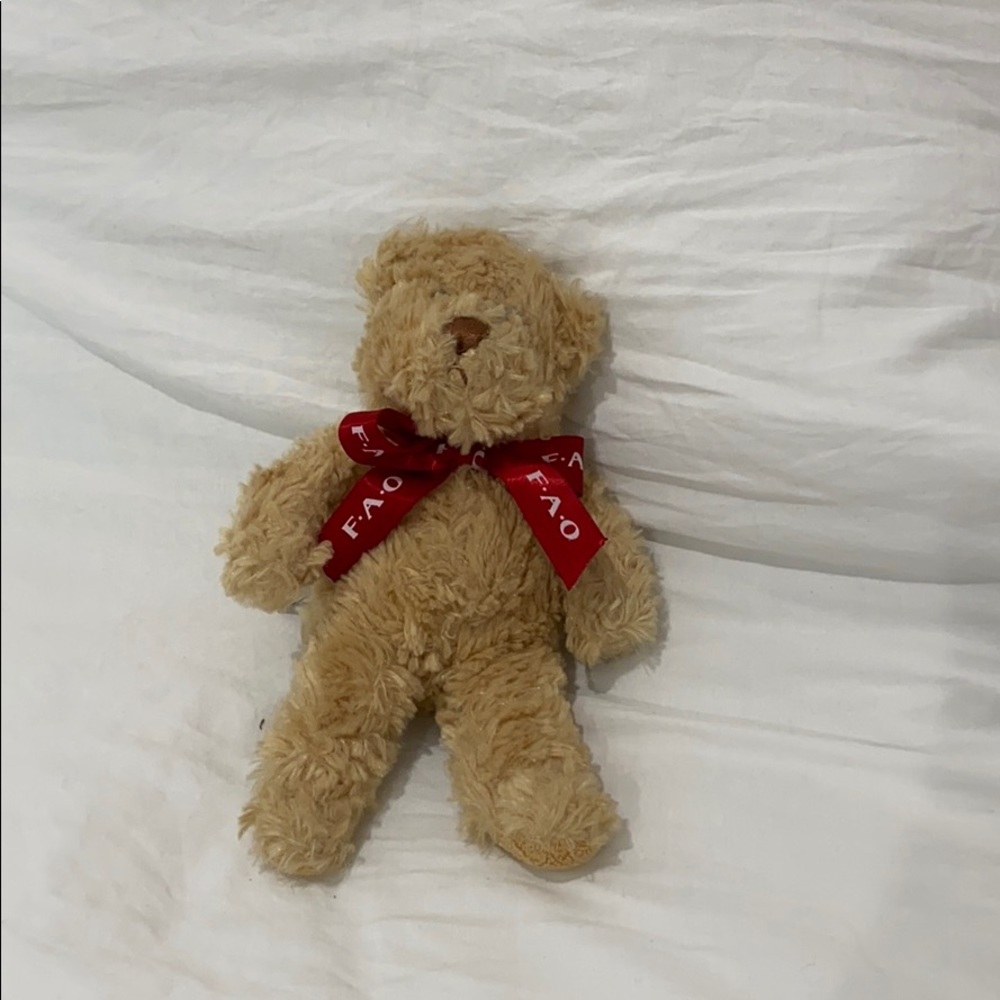 authentic FAO schwarz teddy bear